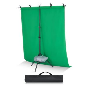 Regulējams fona statīvs, 154 x 198 cm foto fona komplekts