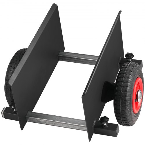 Panelių vežimėlis 272 kg gipso kartonui ir durims, su 20,32 cm pneumatiniu ratuku