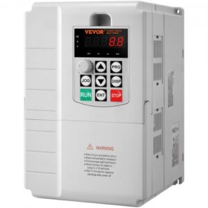 7,5 kW taajuusmuuttaja, 34 A, 10 hv, 3-vaihemoottorin nopeudensäätöön