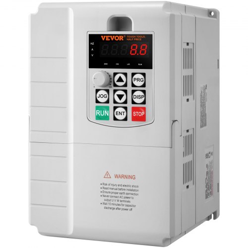 7,5 kW frekvences pārveidotājs, 34 A, 10 ZS, 3 fāžu motora ātruma vadībai