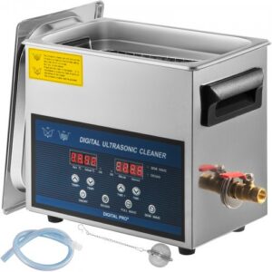 6 l ultrahelipuhasti kahekordse sagedusega ja soojendiga, 28/40 kHz