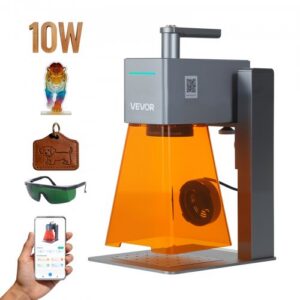 Nešiojamas lazerinis graviruoklis ir pjaustytuvas, 12W, 5000 mm/s, Nano Pro