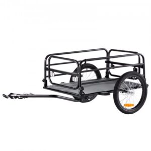 Polkupyörän tavaraperävaunu CT903L, enintään 72,5 kg, teräs, 141 x 73 x 55 cm