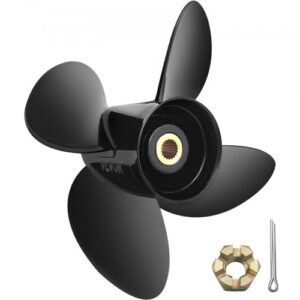 36 x 48 cm 4 labaga alumiiniumist paadipropeller, OEM 3587522, Volvo Penta SX, 19 hammast, parem