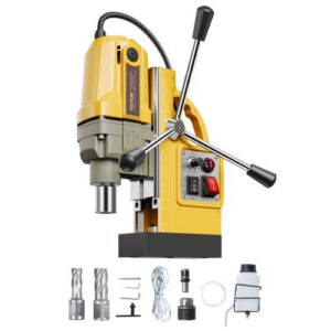 Magnetpuur 1200 W, 40 mm puurimisläbimõõt, 2810 lbf, 2 puurimisteraga