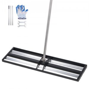 Muru tasandusrullikuga rehav, 762 x 254 mm, roostevabast terasest, reguleeritava varrega