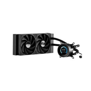 CPU vedelikjahuti, AIO protsessorijahuti - 120 mm PWN ventilaatorid, pump, 4, 6 cm ekraan
