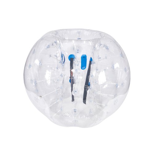 Pripučiamas Bumper Ball kamuolys, 1 vnt., 1,5 m, PVC, skaidrus