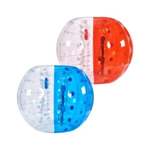 Täispuhutavad põrkepallid 2 tk, 1,5 m kehasumo zorb-pallid, 0,8 mm PVC