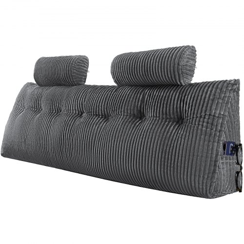 King size voodipeatsipadi, kiilukujuline, 2 küljetasku ja 2 peatoega