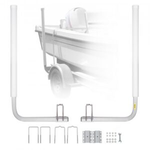 Paadikärude juhik, reguleeritavad juhipostid 1016 mm, 2 tk terasest juhikud PVC-torudega
