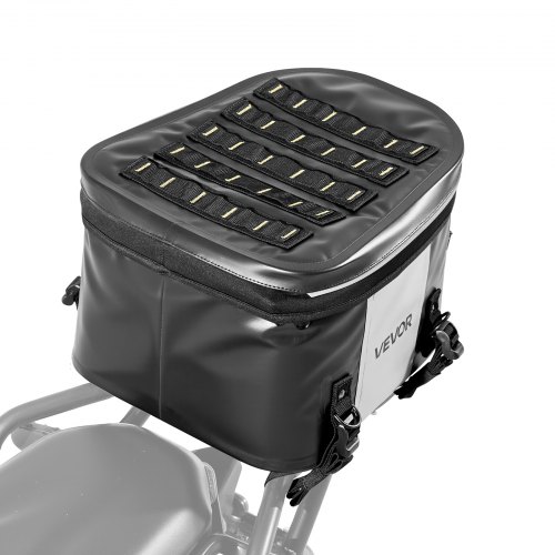 Motocikla aizmugures soma, 28 l, melna