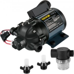 Plaunamojo vandens siurblys , 12V DC, 26 l/min, 4 bar, 28 x 18,7 x 16 cm