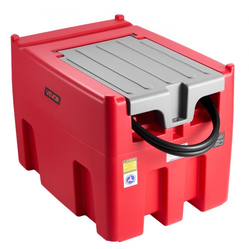 Nešiojamas kuro perpylimo bakas 440 l, 12 V, 38 l/min, su siurbliu, 4 m žarna