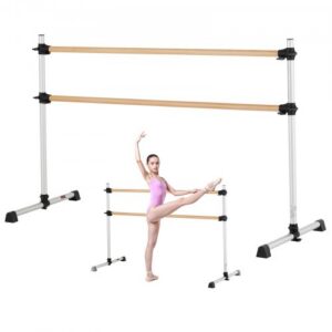 Kahe puidust ballettivarras koduseks kasutamiseks