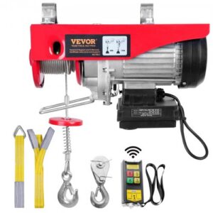Elektrinis keltuvas, 800 kg, 1450 W, 220 V, belaidis nuotolinis valdymas, 12 m