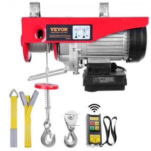 Elektrinė talė, 250 kg, 510 W, 220 V, belaidis nuotolinio valdymo pultas, 12 m