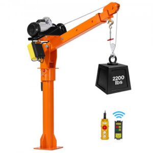 Elektrinis sunkvežimio kranas HZ-10, 998 kg, cinkuotas anglinis plienas, 172 x 25 x 146 cm