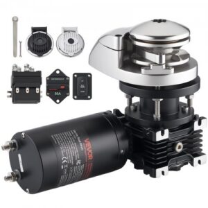 Vertikaalne kalavintsi, 12 V alalisvool, 600 W, 316 roostevaba teras, 6, 35 mm kettile või 14, 3 ja 15