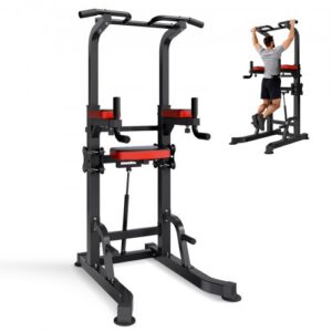 Prisitraukimų stovas SJ82, iki 150 kg, reguliuojamas aukštis 185-220 cm