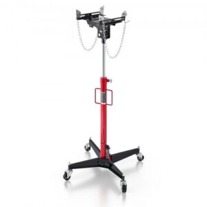 Hidraulinis transmisijos domkratas, 0,5 t, 127–202 cm, su kojiniu pedalu