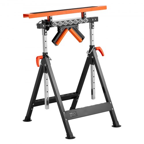 4 vienā rullīšu statīvs, 200 kg kravnesība, 84–127 cm regulējams augstums