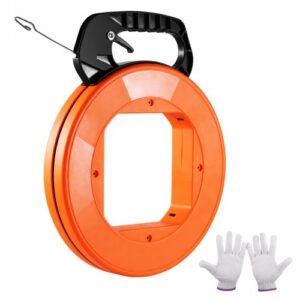 Žuvies juosta kabeliui ir laidui traukti, 36 m x 3,1 mm, plieninė, su tvirtu plastikiniu dėklu