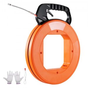 Kabeļa ievilkšanas lente 30,5 m, 6,35 mm PET, cietā plastmasas koferī