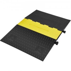 Guminė kabelių apsauga 114,5 x 80 x 5 cm, 5 kanalų, 10 t, modelis CP-5DA