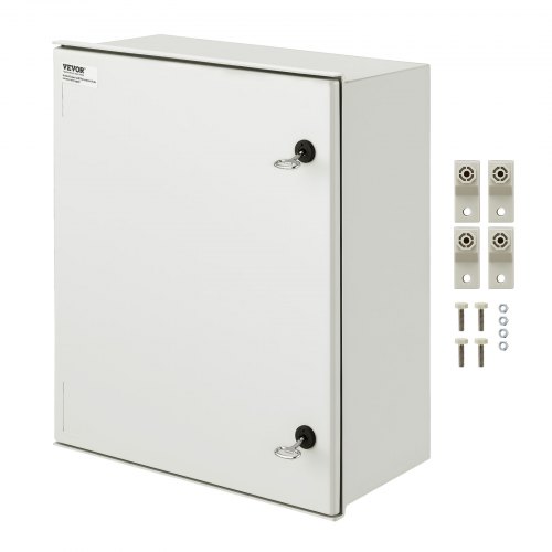 NEMA tērauda elektriskais korpuss, 60 x 50 x 23 cm, NEMA 4X stiklašķiedras elektriskā kaste, IP66, ar montāžas plāksni