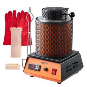 Elektriline sulatusahi, 1350 W, 1150 °C, 3 kg keraamilise tiigliga