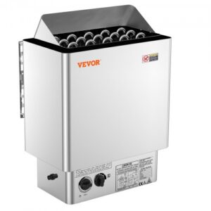 Saunos krosnelė, 8 kW elektrinė, 400 V 3N, su 3 h laikmačiu, skirta 8–12 m³