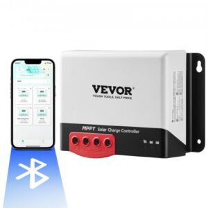50A MPPT päikeselaadija, 12V / 24V automaatne sisend, Bluetooth-moodul, mudel MC2450N10-B
