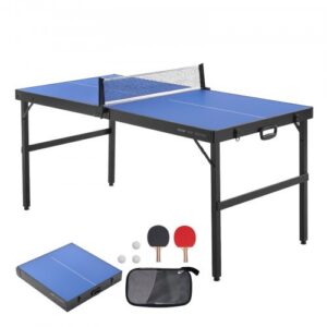 Pingpongilaud, keskmise suurusega sisetingimustes kasutatav kokkupandav komplekt