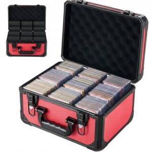 Hindatud kaartide kohver, 3-realine, 96 PSA hoidikutele
