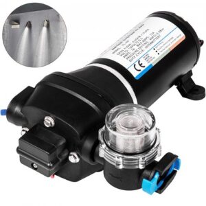 12 V FL-40 membraanveepump, 2,7 bar, 17 l/min