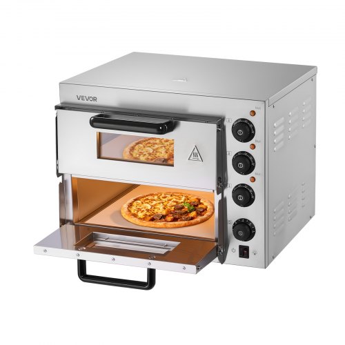 Kaupallinen sähköinen pöytäpizzauuni 35,6 cm pizzoille