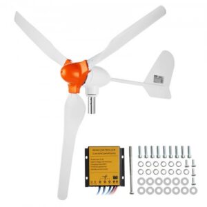 800 W tuuleturbiini generaator, 12 V komplekt, 3 labaga tuulegeneraator MPPT kontrolleriga, reguleeritava tuulesuunaga