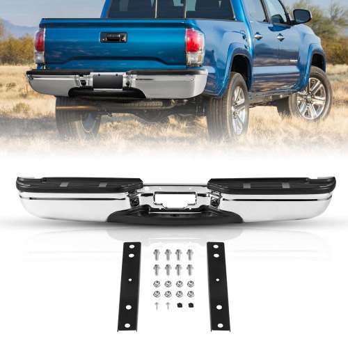 Tagumine astmepõrkeraud, sobib 1999-2007 Ford F250/Ford F350 Super Duty, kroomteras, FO1101141