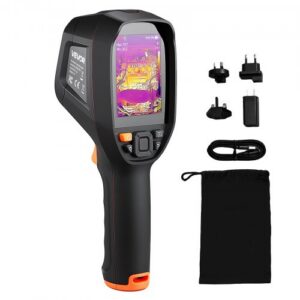 Pro termokaamera, 512 x 384 TISR superresolutsioon, 8,8 cm LCD, 2 MP kaamera, 25 Hz, mudel SC240M PRO