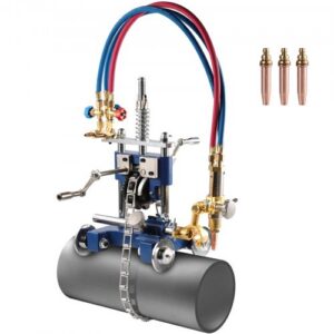 CG2-11Y manuāla cauruļu griešanas un noslīpināšanas iekārta, 5–50,8 mm, 2210 mm ķēde, 0°–45°