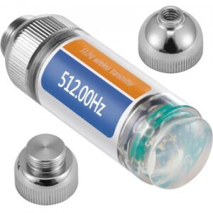 512HZ zondas standus drenažo lokatorius, 8/5" ir 1/4-20" jungtys, sidabrinis