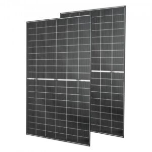 2 tk 400 W kahepoolne päikesepaneel, 16BB N-tüüpi monokristalliline PV-moodul, IP65 kaitse, MC4 väljund, alumiiniumraam