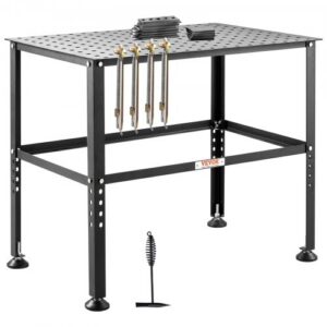 Hitsauspöytä 914,4 x 609,4 mm, kantavuus 362,9 kg