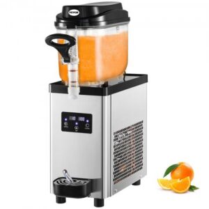 Slushimasin, 6 l, ühe anumaga, 300 W, 220 V, roostevaba teras
