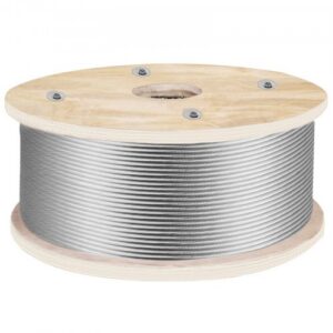 316 roostevabast terasest tross, 152 m, 4,8 mm, 1x19 konstruktsioon