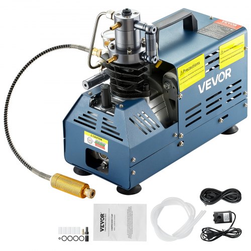Augstspiediena kompresors 310,3 bar / 30 MPa, 1800 W, 220 V, PCP ieročiem un niršanas baloniem