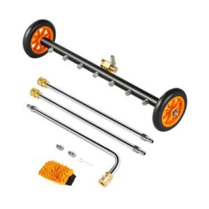 Survepesuri põhjapesur QD-QXQ03, 59 x 21 x 118 cm, must / oranž