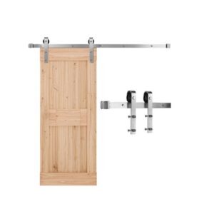 152 cm lükandlauda ukse riistvara komplekt, 150 kg kandevõime, sobib kuni 76 cm laiusele ja 3, 5 kuni 4