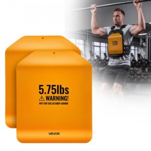 Kumerad kaaluvesti plaadid, 2,6 kg paar